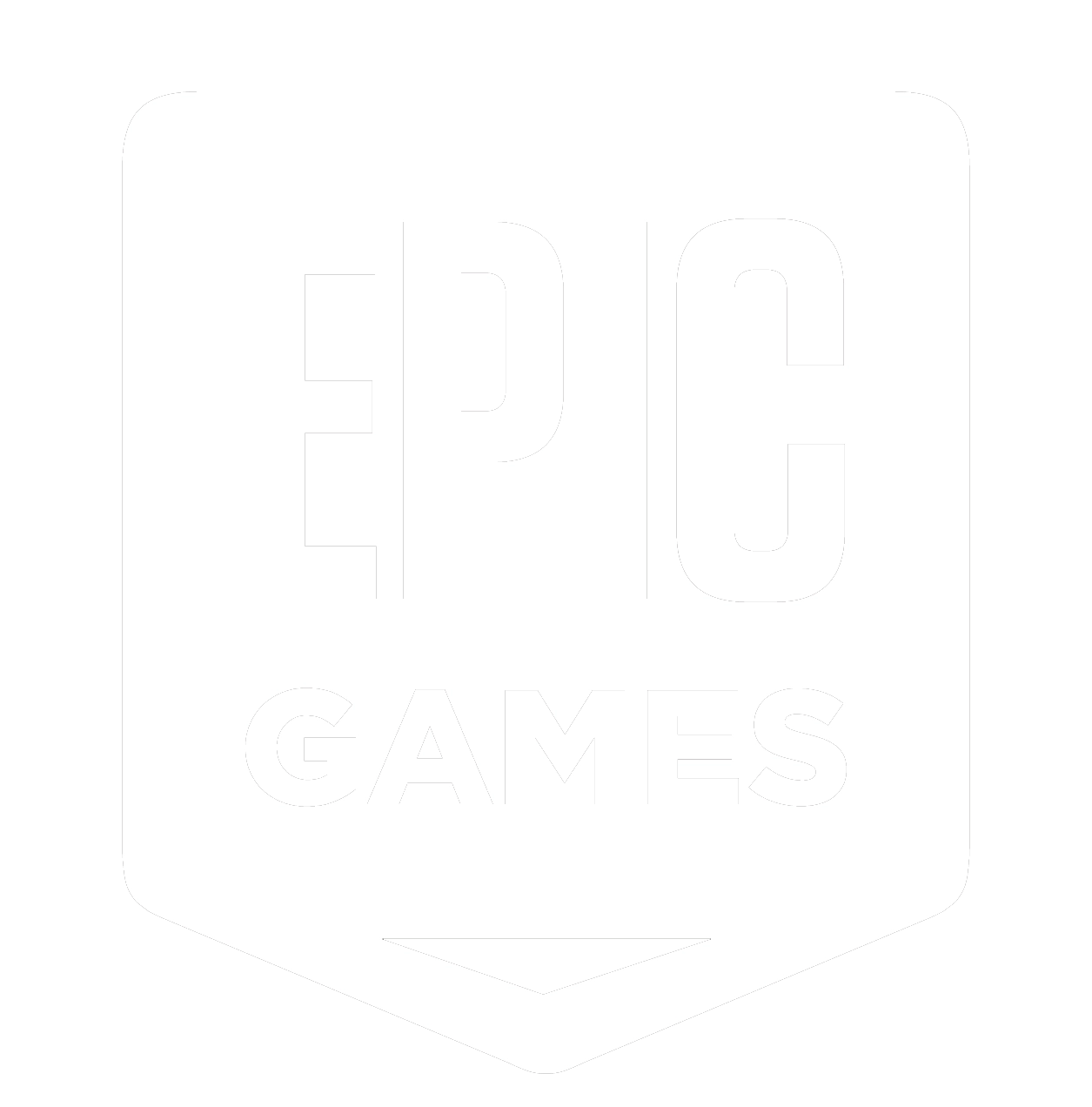 Epic Games logo.